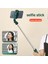 H8S Yeşil Bluetooth Uyumlu Kablosuz Selfie Videoları Sopa Mini Tripod Ios Android Akıllı Telefon Için Uzatılabilir Monopod Uzaktan Deklanşör (Yurt Dışından) 2