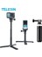 Siyah Telesın Mini Selfie Çubuğu Uzatılabilir Tripod Djı Action 2 Selfie Çubuğu Kararlı Tripod 1/4 Vida Gopro Hero 10 Iphone 13 12 (Yurt Dışından) 3