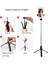 Siyah Selfie Çubuğu Tripod Uzaktan Kumanda ile Kızlar Için Huawei iphone Akıllı Telefon Kablosuz Bluetooth Monopod Selfie Çubuğu Tripod ile (Yurt Dışından) 5