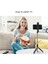 L02 Işık Yok Xiaomi Kablosuz Selfie Çubuğu Mini Bluetooth Tripod Ios Android Telefon Için Dolgu Işığı ile Uzatılabilir Monopod Uzaktan Deklanşör (Yurt Dışından) 3