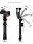 Siyah 2020 Taşınabilir Mini Selfie Çubuğu Tripod ile Kablosuz Uzaktan Kumandalı Bluetooth Selfie Çubuğu Akıllı Telefon Için iPhone Huawei Xiaomi (Yurt Dışından) 5