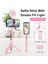 Pembe-Işık Yok Mamen 3'ü 1 Arada Kablosuz Bluetooth Uyumlu Selfie Çubuğu, Çift Dolgu Işığı ile Ios Android Akıllı Telefon Için Katlanabilir Mini Tripod (Yurt Dışından) 2