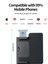 Kırmızı Ulanzi Capgrip Kablosuz Bluetooth Akıllı Telefon Selfie Güçlendirici Kolu Kavrama Luetooth iPhone Android Için Uzaktan Kumanda Telefon Deklanşör (Yurt Dışından) 5