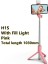 Pembe Işıklı Ultra Taşınabilir Tripod Telefon Bluetooth Selfie Çubuğu Uzaktan Kumanda ile Katlanabilir Geri Çekilebilir Huawei IPhone ve Android Için (Yurt Dışından) 1