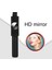 Siyah Kısscase Işıklı Tripod Monopod Özçekim Çubuğu Bluetooth Katlanabilir Uzatılabilir Düğme El Özçekim Çubuğu iPhone Samsung Andriod Için (Yurt Dışından) 5