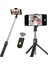 K07 Beyaz 3 In 1 Kablosuz Bluetooth Selfie Sopa Iphone/android Katlanabilir El Monopod Deklanşör Uzaktan Uzatılabilir Mini Tripod (Yurt Dışından) 2