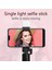 Beyaz Cep Telefonu Özçekim Çubuğu Tripod Bluetooth Uzaktan Kablosuz Selfi Çubuk Telefon Tutucu iPhone Huawei Için Güzellik Dolgu Işığı ile Standı (Yurt Dışından) 3
