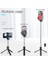 Beyaz Cep Telefonu Özçekim Çubuğu Tripod Bluetooth Uzaktan Kablosuz Selfi Çubuk Telefon Tutucu iPhone Huawei Için Güzellik Dolgu Işığı ile Standı (Yurt Dışından) 5