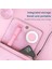 Pembe Kablosuz Bluetooth Özçekim Çubuğu Tripod Çift LED Özçekim Halka Işık Doldurma Lambası Katlanabilir El Uzaktan iPhone 11PRO 8 Xiaomi (Yurt Dışından) 5