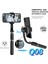 Q08 Siyah El Sarsıntıyı Ortadan Kaldırmak Gimbal Sabitleyici Telefon Eylem Kamera Selfie Sopa Tripod Akıllı Telefon Için Gopro Vlog Kayıt (Yurt Dışından) 5