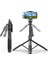 Siyah L16 1530MM Kablosuz Selfie Çubuğu Tripod Standı Gopro Aksiyon Kameraları Akıllı Telefonlar Için Katlanabilir Monopod Denge Sabit Çekim Canlı (Yurt Dışından) 2