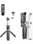 Siyah Kablosuz Bluetooth Katlanabilir Selfie Sopa Teleskopik Tripod Gopro Eylem Kamera Akıllı Telefonlar Için Uzaktan Deklanşör Maksimum Uzunluk 1 M (Yurt Dışından) 3