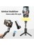 Q09-BLACK Sabitleyicili Selfie Çubuğu El Gimbal Sabitleyici Çıkarılabilir Dolgu Işığı ile Kablosuz Selfie Çubuğu Tripod Telefon Standı Yeni (Yurt Dışından) 1