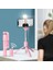R1S-LED -Pembe Yeni Kablosuz Bluetooth Selfie Çubuğu Katlanabilir Mini Tripod, Ios Android Akıllı Telefonlar Için Dolgu Işığı Deklanşörü Uzaktan Kumandalı (Yurt Dışından) 1