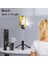 1 Açık Siyah Mini Selfie Çubuğu Halka Işık Tripod Con Luz Lamba Para Movil LED Palo Genişletilebilir Bluetooth Celular Lamparas Anillo Statyw Telefon (Yurt Dışından) 1