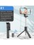 Beyaz R1 Selfie Çubuğu Mini Telefon Tripod Standı Bluetooth Uzaktan Deklanşör Uzatılabilir Akıllı Telefon Monopod Ayarlanabilir Katlanır Selfie Standı (Yurt Dışından) 5
