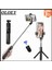 Siyah 3 In 1 Uzatılabilir Katlanabilir Monopod Mini Tripod Kablosuz Bluetooth Uyumlu Selfie Çubuk Tripod Selfie Uzaktan Kumanda ile Cep Telefonu Için (Yurt Dışından) 4