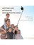Q02S LED Beyaz Kablosuz Bluetooth Selfie Çubuğu Katlanabilir Tripod, Android iPhone Akıllı Telefon Için Doldurma Işığı Deklanşör Uzaktan Kumanda ile Gimbal Yeni (Yurt Dışından) 2