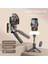 Q09 Siyah Mini Gimbal Sabitleyici Bluetooth Tripod Standı Uzaktan Kumanda ile Gimbal Selfie Çubuğu Selfie Çubuğu 360 ° Dönme Tutucu Sıcak Satış (Yurt Dışından) 5