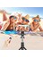 Beyaz Işık Yok 4 In1 Telefon Için Tripod Selfie Çubuğu Dolgu Işığı ile Uzatılabilir Monopod Xiaomi Huawei Için Bluetooth Uzaktan Kumandalı Telefon Tripodu (Yurt Dışından) 5