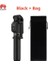 Siyah Çanta ile Huaweı AF15 Seyahat Tripod Kablosuz Bluetooth Selfie Sopa Taşınabilir Tripod Kontrol Monopod Ios/huawei/xiaomi Telefon Için El (Yurt Dışından) 1