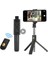 Stil A Siyah Selfie Sopa Tripod Halka Işık LED Telefon Cep Telefonu Tutucu Standı Akıllı Telefon Monopod Bluetooth Teleskopik Kutup Fotoğraf (Yurt Dışından) 2