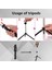 Siyah 3 In 1 Mini Kablosuz Bluetooth Tripod Selfie Sopa Iphone/android Katlanabilir El Monopod Deklanşör Uzaktan Uzatılabilir Selfie (Yurt Dışından) 3