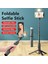 Seçenek 1 2022 Yenı Taşınabilir Kablosuz Bluetooth Telefon Teleskopik Selfie Çubuk Tripod Dolgu Işığı ile Huawei iPhone 13 Android Xiaomi Için (Yurt Dışından) 3