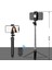 Siyah Hfes Hepsi Bir Arada Selfie Çubuğu Tripod Apple ve Android Cihazlar Için Bluetooth Uzaktan Kumandalı ve Tripodlu Uzatılabilir Telefon Tutucu (Yurt Dışından) 3