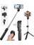 Beyaz 4'ü 1 Arada Kablosuz Selfie Çubukları Bluetooth Uyumlu Çubuk Selfie Tripod Akıllı Telefon Için Katlanabilir Selfie Sopa (Yurt Dışından) 3