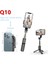 Q11S Siyah Cep Telefonu Için Taşınabilir Tripod Selfie Sopa Teleskopik Bluetooth Sopa ile Huawei Onur iPhone Android Xiaomi (Yurt Dışından) 2