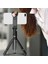 Turuncu Taşınabilir Evrensel Selfie Çubuğu Tripod Kablosuz Bluetooth Uyumlu Uzaktan Uzatılabilir Telefon Tripod Telefon Standı Tutucu (Yurt Dışından) 2