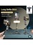 Stil B Siyah LED Gimbal Sabitleyici, LED Işıklı Tripod Selfie Çubuğu Mobil Standlı Telefon Tutucu Eylem Kamera Cep Akıllı Telefon Tripes Monopod (Yurt Dışından) 2
