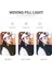 Stil B Siyah LED Gimbal Sabitleyici, LED Işıklı Tripod Selfie Çubuğu Mobil Standlı Telefon Tutucu Eylem Kamera Cep Akıllı Telefon Tripes Monopod (Yurt Dışından) 3