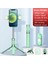 Yeşil 2 Dolgu Işığı 1020MM Telefon Selfie Çubuğu Dolgu Işığı ile El Sabitleyici Zemin Tripod Bluetooth Uzaktan Çekim Iphone 14 Huawei Xiaomi Için (Yurt Dışından) 1