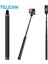 TE-MNP-117 Telesın 116 cm Karbon Fiber Monopod Selfie Çubuğu Uzatılabilir 1/4 Vida ile Gopro Hero 10 9 8 7 6 INSTA360 Osmo Aksiyon Kamerası (Yurt Dışından) 2