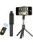 K07 3'ü 1 Arada Kablosuz Bluetooth Selfie Çubuğu Iphone/android Katlanabilir El Uzatılabilir Monopod Deklanşör Uzaktan Uzatılabilir Tripodlar (Yurt Dışından) 1