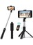 K07 3'ü 1 Arada Kablosuz Bluetooth Selfie Çubuğu Iphone/android Katlanabilir El Uzatılabilir Monopod Deklanşör Uzaktan Uzatılabilir Tripodlar (Yurt Dışından) 2
