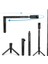 C Vamson INSTA360 X3 Aksesuarları Dönen Bullet Time Görünmez Selfie Sopa Tripod Monopod Dağı Insta 360 One X2 Gopro (Yurt Dışından) 2