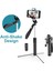 1100MM Bluetooth Uzaktan Kumanda Gimbal LED Işık ile Selfie Çubuğu Stabilize Iphoneandriod Canlı Yayın Için Video Kayıt Tripod (Yurt Dışından) 2