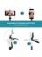 1100MM Bluetooth Uzaktan Kumanda Gimbal LED Işık ile Selfie Çubuğu Stabilize Iphoneandriod Canlı Yayın Için Video Kayıt Tripod (Yurt Dışından) 4