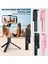 Pembe Işıklı 6in1 Kablosuz Bluetooth Uyumlu Cep Telefonu Tutucu Selfie Selfie Çubuğu Uzaktan Genişletilebilir Kontrol Tripod M3Y0 ile Uyumlu (Yurt Dışından) 2