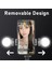 Iki Dolgu Işığı Tongdaytech Taşınabilir Bluetooth Telefon Selfie Çubuğu Halka Dolgu Işığı ile Fotoğraf Katlanabilir Tripod Iphone Xiaomi Video Canlı Stüdyo (Yurt Dışından) 5