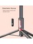 Siyah ve Kırmızı Taşınabilir Selfie Çubuğu Tripod Uzaktan 150 cm Kablosuz Mini Telefon Tripod Ios Android Için Katlanabilir Taşınabilir Telefon Standı Tutucu (Yurt Dışından) 5