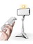 Beyaz 2022 Mini Kablosuz Bluetooth Selfie Sopa Katlanır Alüminyum Alaşımlı Tripod Dolgu Işığı Deklanşör Uzaktan Kumanda Iphone Xiaomi Için (Yurt Dışından) 1