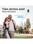 Beyaz L02AKSESUARLAR Kaıqısj Bluetooth Kablosuz Selfie Çubuğu Tripod Katlanabilir Monopodlar Gopro ve Spor Aksiyon Kameraları Için Akıllı Telefonlar Için Evrensel (Yurt Dışından) 5