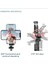 Siyah Dolgu Işığı Yok Fangtuosı 2023 Yenı Büyük Boy Bluetooth Selfie Çubuk Tripod Bluetooth Deklanşör ile Alüminyum Alaşımlı Monopod iphone Için (Yurt Dışından) 4