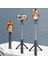 C Bluetooth Selfie Sopa 360 Derece Mini Tripod Uzatılabilir Monopod Ios Android Telefon Kamera Için Dolgu Işığı ile Uzaktan Deklanşör (Yurt Dışından) 4
