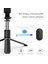 Q02 Siyah Kaıqısj Q02 1030MM Genişletilmiş Versiyon Bluetooth Selfie Çubuğu Monopod Mini Tripod Deklanşör Uzaktan Kumanda ile Ios Android Telefon Için (Yurt Dışından) 4