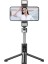 Siyah Remax Tripod Selfie Çubuğu Çift Dolgu Işıkları iPhone ve Tüm Cep Telefonları Için Kablosuz Uzaktan Kontrol Canlı Yayın Tutucu (Yurt Dışından) 1